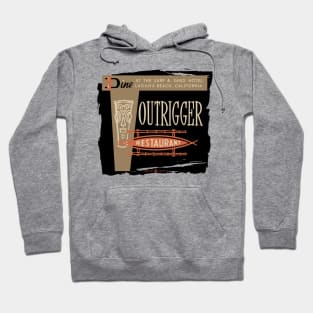 Vintage Outrigger Tiki Restaurant Hoodie